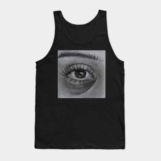 drawing insecurities dark circles body positivity Tank Top